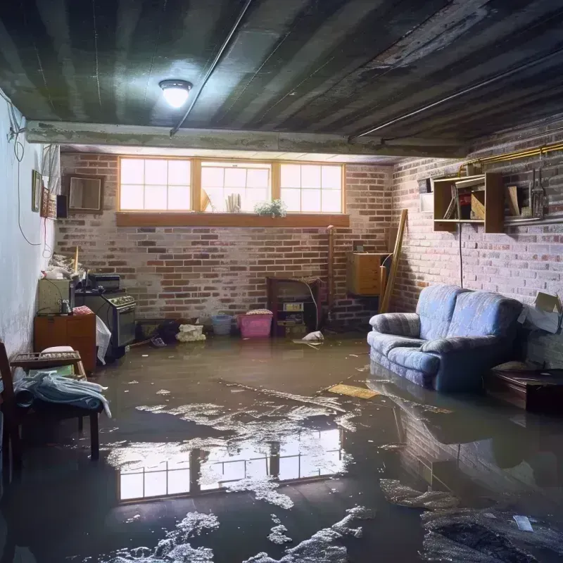 Flooded Basement Cleanup in Logan County, AR